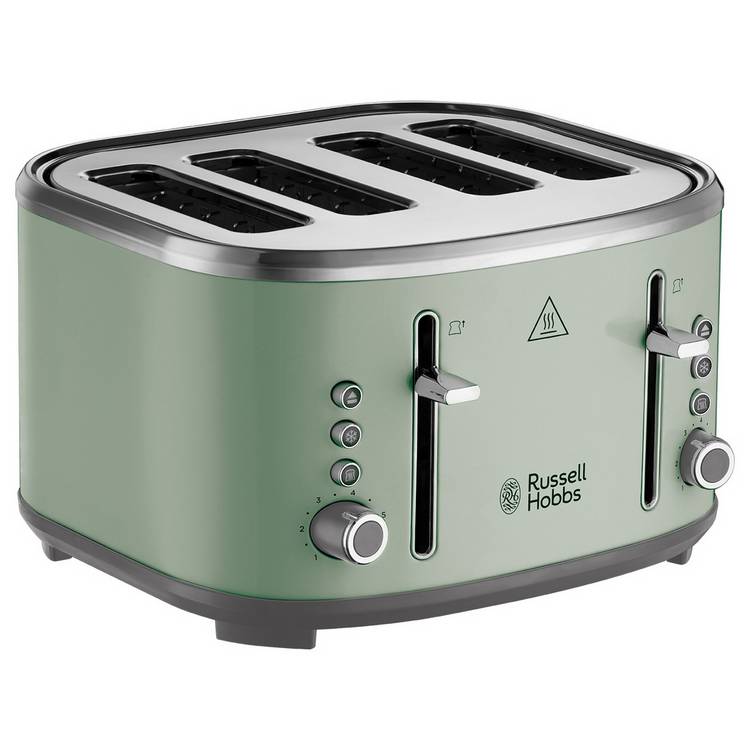 Russell Hobbs Stylevia 4 Slice Sage Toaster 26294 0