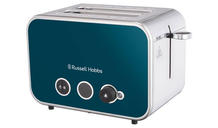 Russell Hobbs Distinctions 2 Slice Ocean Blue Toaster 26431