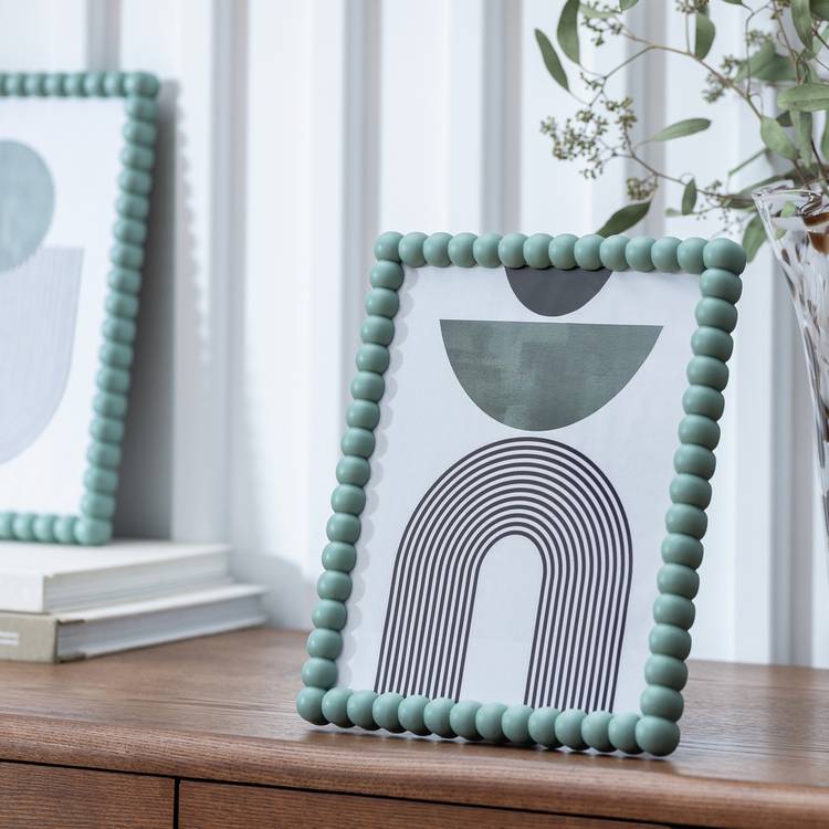Habitat Green Bobble Picture Frame - 8x10" 0