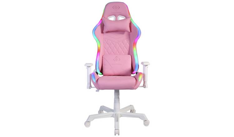 Deltaco PCH90 RGB PC Gaming Chair – Pink