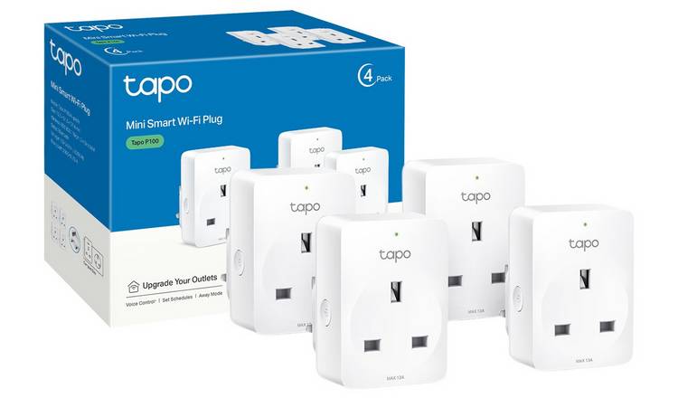 TP-Link Tapo P110 Smart Wi-Fi Plug Energy Monitoring 4 Pack