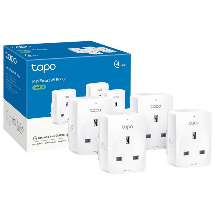 TP-Link Tapo P110 Smart Wi-Fi Plug Energy Monitoring 4 Pack 0