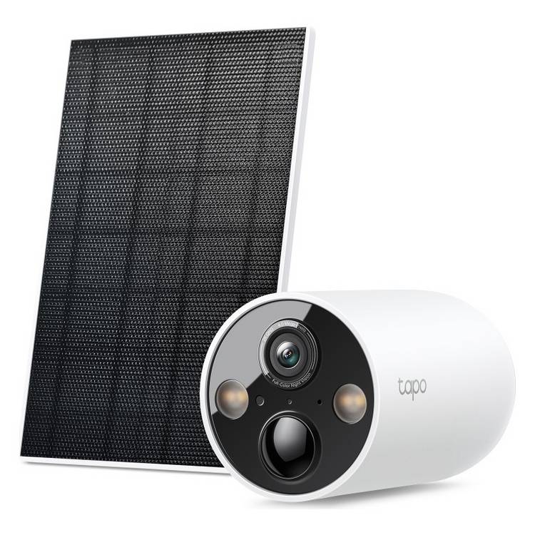 TP-Link C425 2K Smart Wi-Fi Outdoor Solar Security Cam CCTV 0