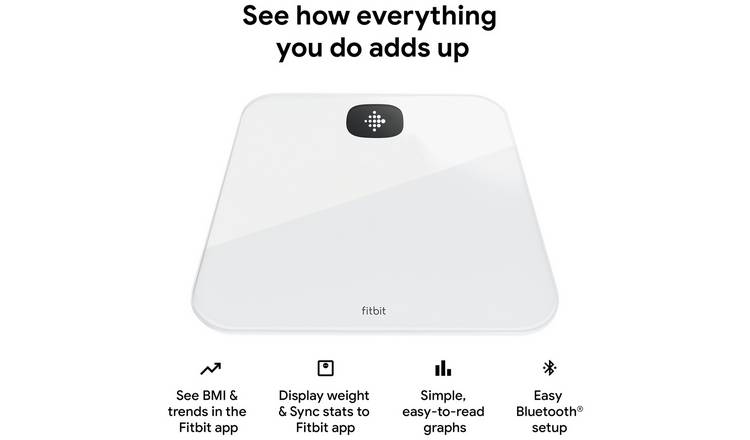 Fitbit Aria Air Smart Bathroom Scales - White