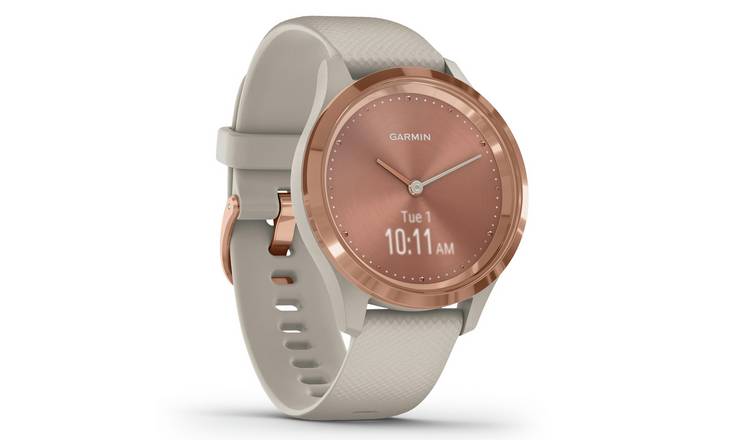 Garmin Vivomove 3S Smart Watch - Rose Gold/ Light Sand
