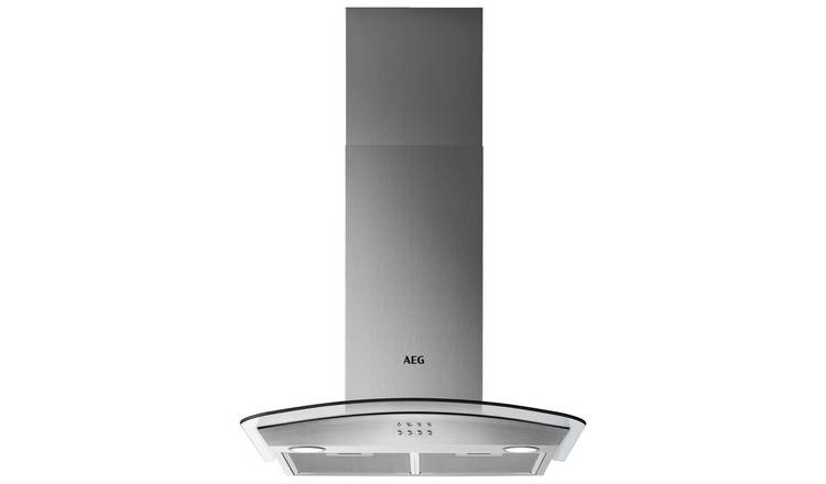 AEG DTB3653M 60cm Chimney Cooker Hood - Stainless Steel