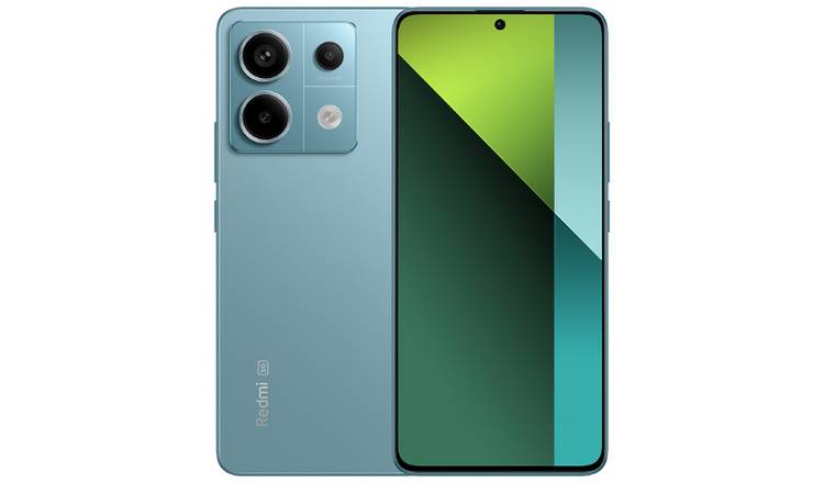 SIM Free Xiaomi Redmi Note 13 Pro 5G 256GB Phone - Teal