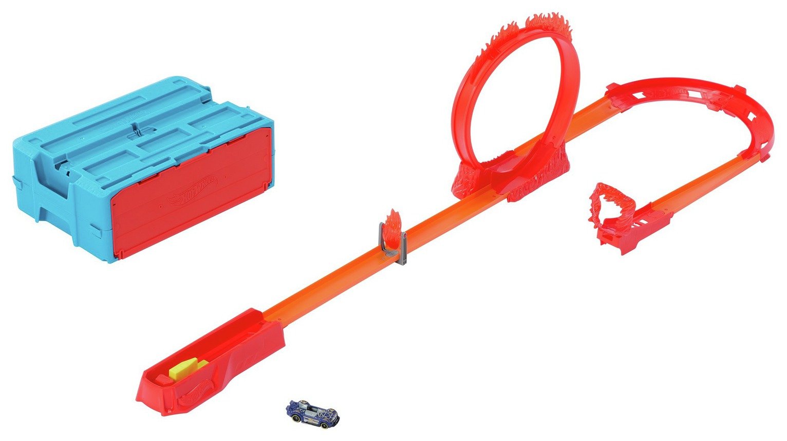 Hot Wheels Track Builder Flame Stunt Pack