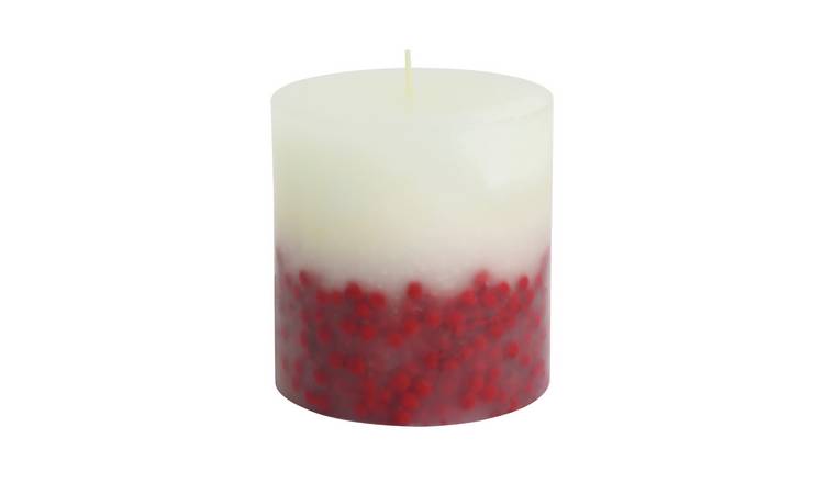 Argos Home Small Scented Inclusion Candle - Christmas Spice