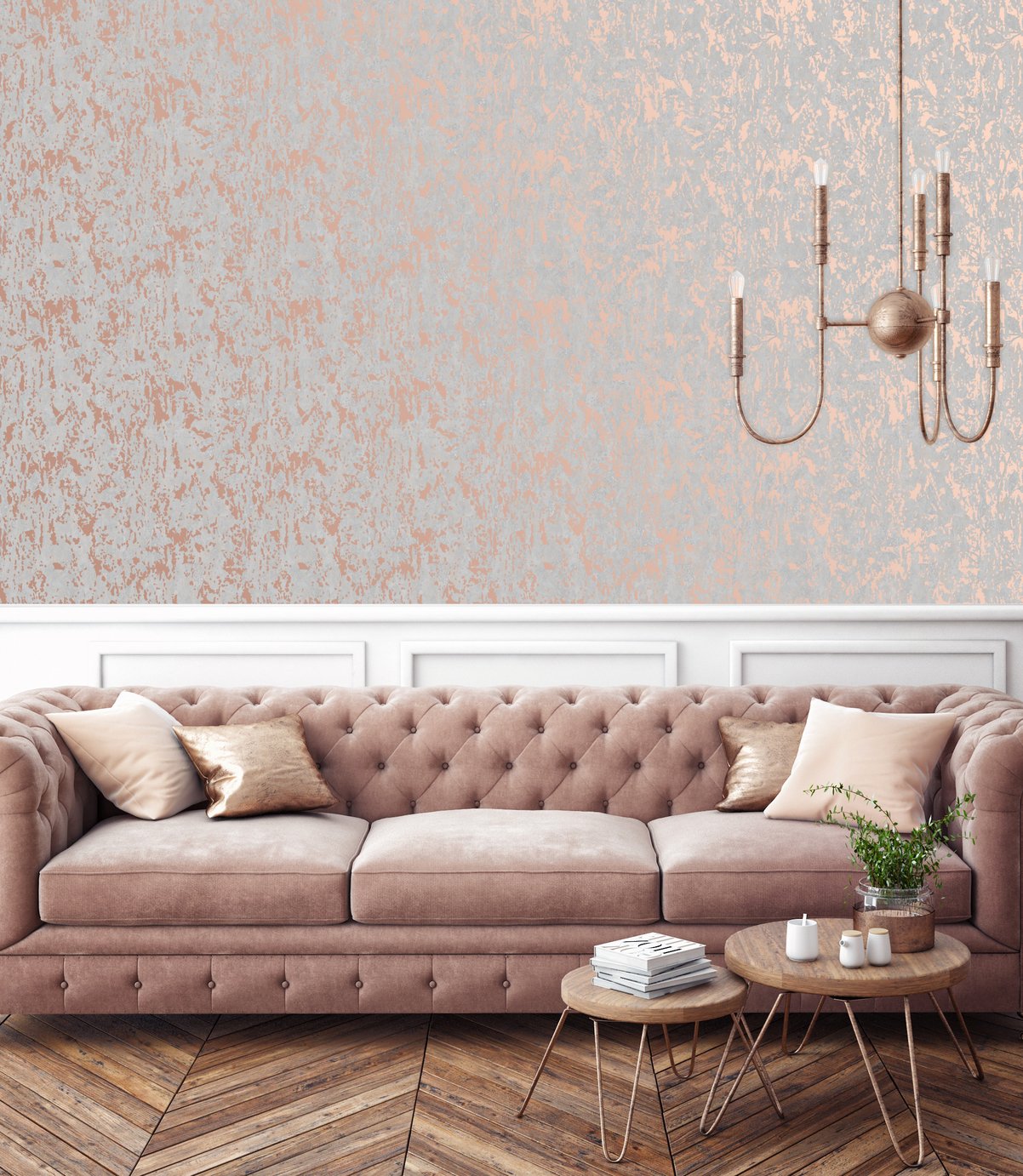 Superfresco Milan Rose Gold Textured Wallpaper Reviews Updated