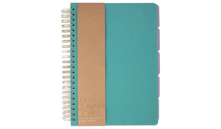 Buy Argos Home Into The Woods Linen A4 Project Notebook Pen sets and