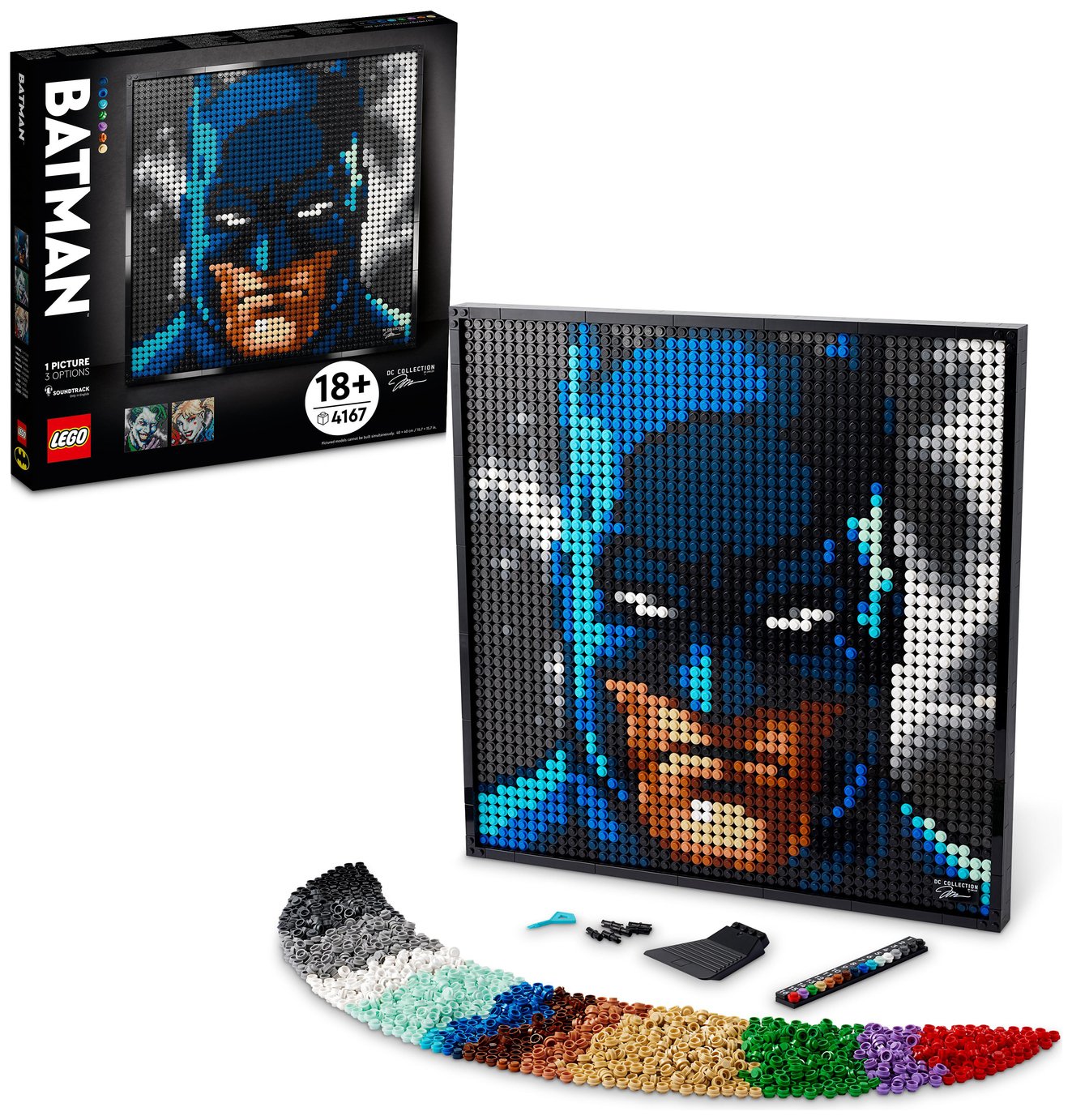 LEGO ART Jim Lee Batman Collection Wall Décor Set 31205 review