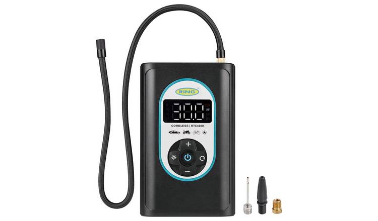 Buy Ring RTC4000 Cordless Tyre Inflator with Auto-Stop, Car tyre inflators  and air compressors