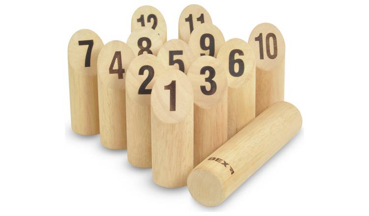 Bex Number Kubb Original Outdoor Game