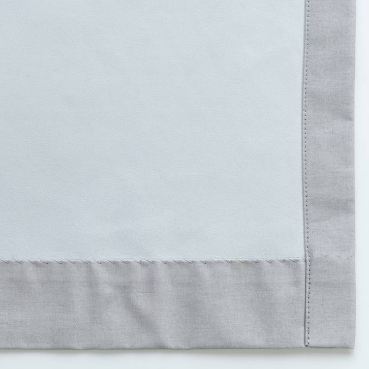 Habitat Blackout Plain Eyelet Curtains -  Dove Grey 0