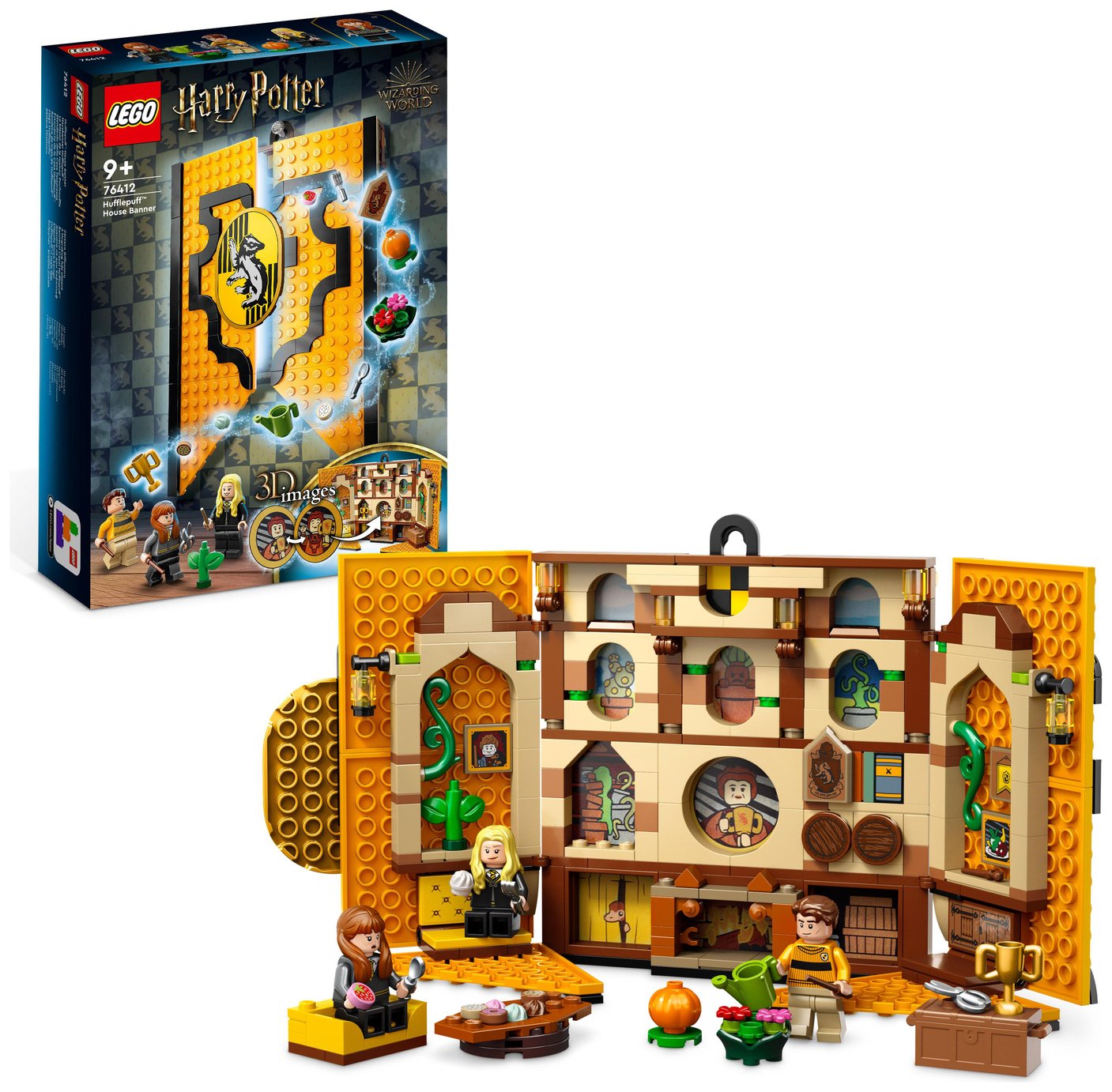 LEGO Harry Potter Hufflepuff House Banner 2in1 Toy 76412 review