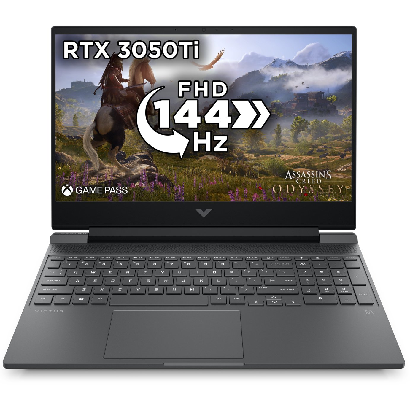 HP Victus 15.6in Ryzen 7 8GB 512GB RTX3050Ti Gaming Laptop