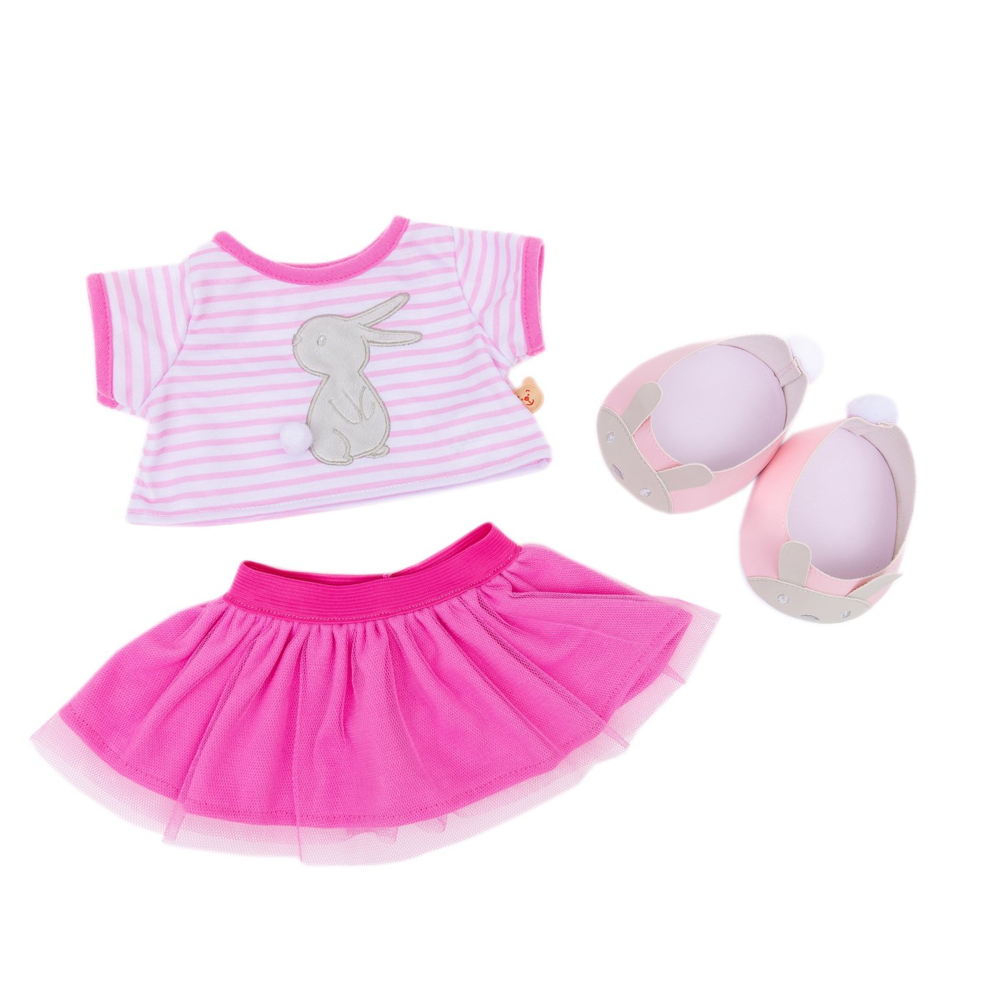 DesignaBear Bunny Pom Pom Outfit