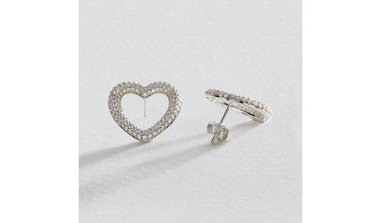 Argos deals heart earrings