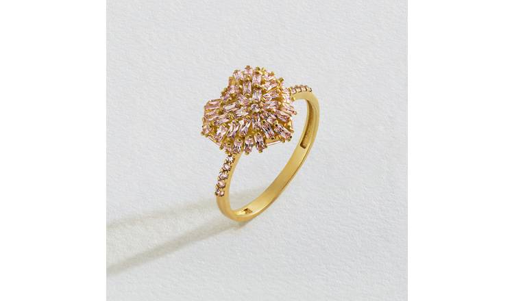 Rose gold rings clearance for women