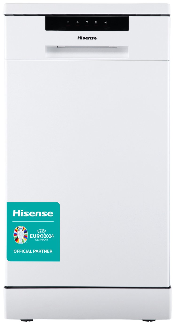 Hisense HS523E15WUK Slimline Dishwasher - White