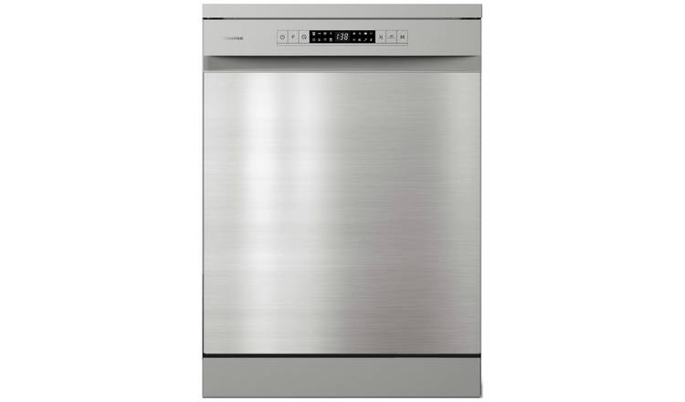 Hisense HS622E90XUK Full Size Dishwasher - Stainless Steel