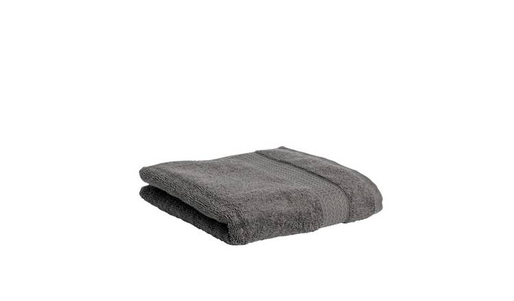 Habitat Hygro Anti Bac Hand Towel - Grey