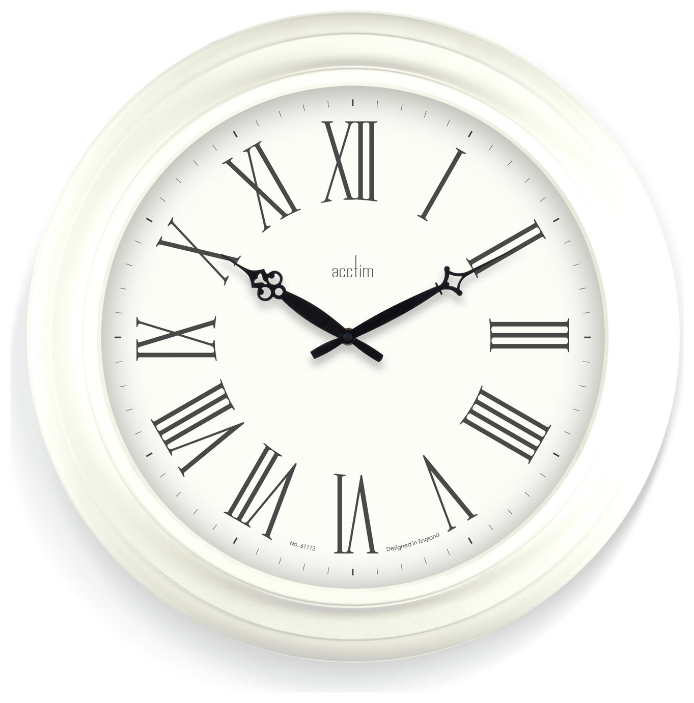 Acctim Cheltenham Analogue Wall Clock - Cream