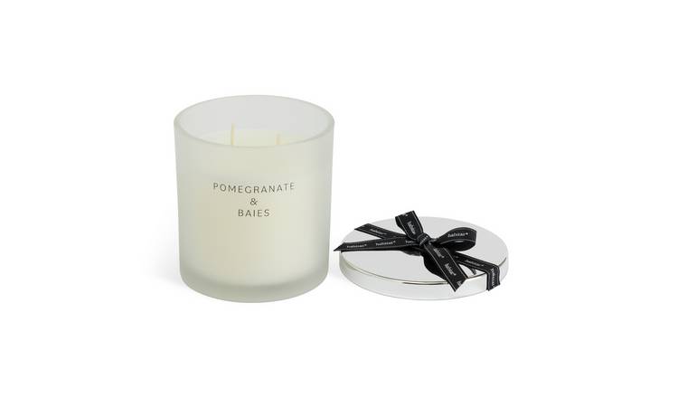 Habitat Large Candle with Lid - Pomegranate & Baies
