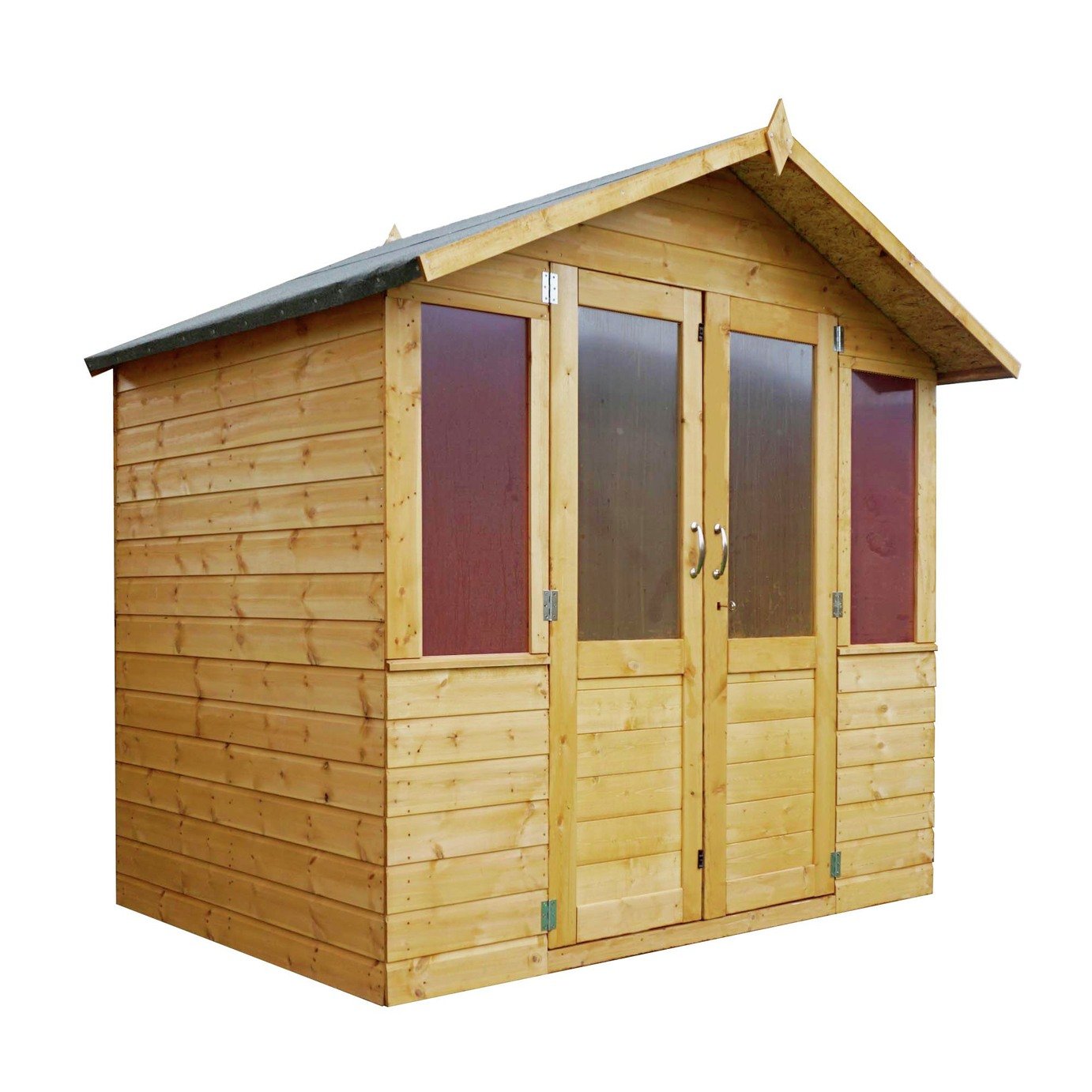 Mercia Traditional Double Door Wooden Summer House 7 x 5ft.