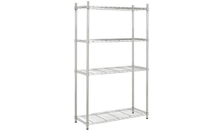 Argos black deals shelving unit