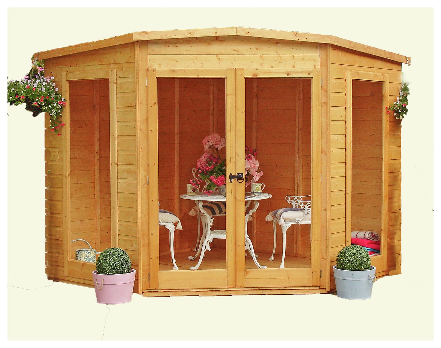 Homewood Barclay Wooden Summerhouse 8 x 8ft.