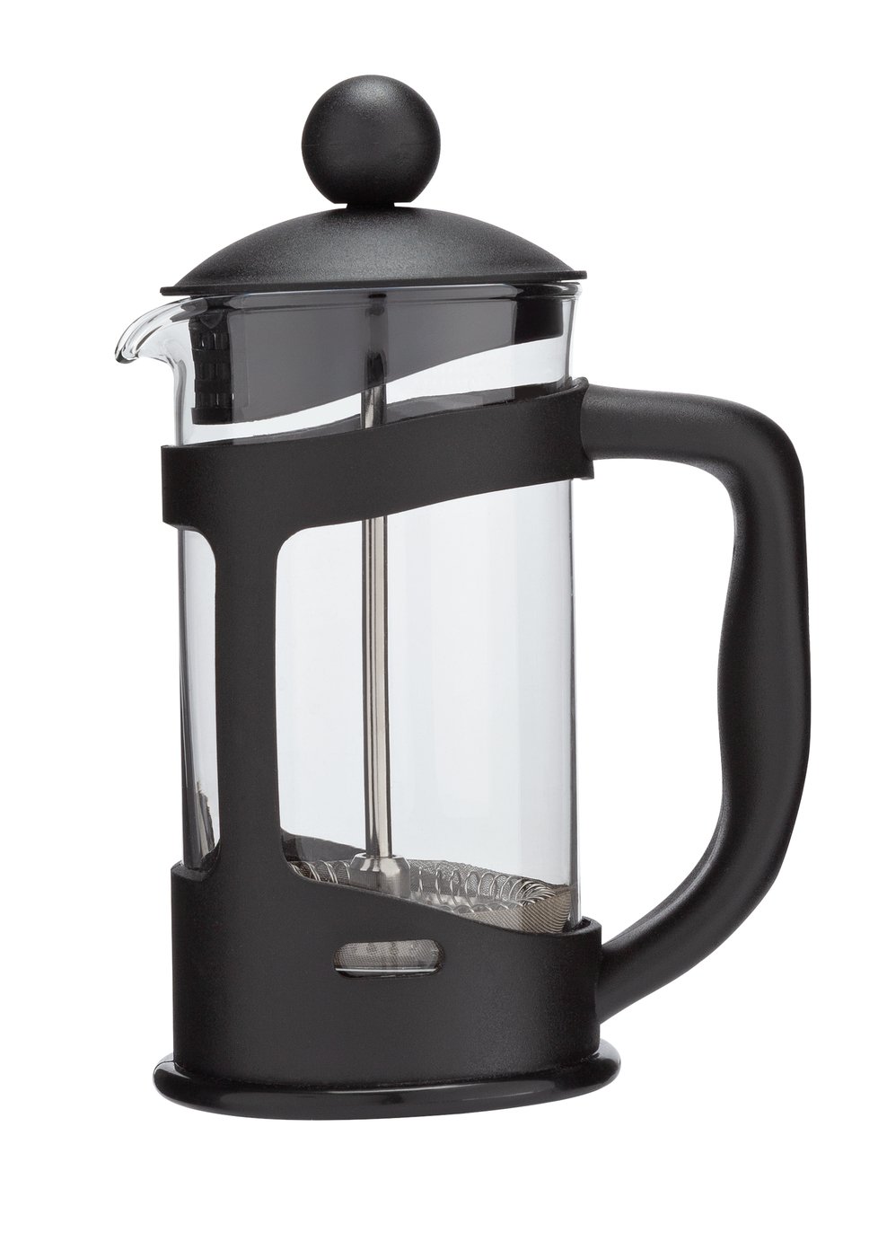 Argos Home 3 Cup Plastic Cafetiere - Black