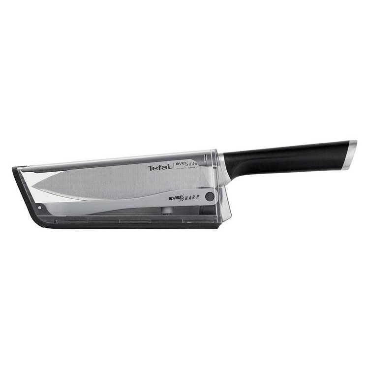 Tefal Eversharp Chef Knife & Integrated Sharpener 0