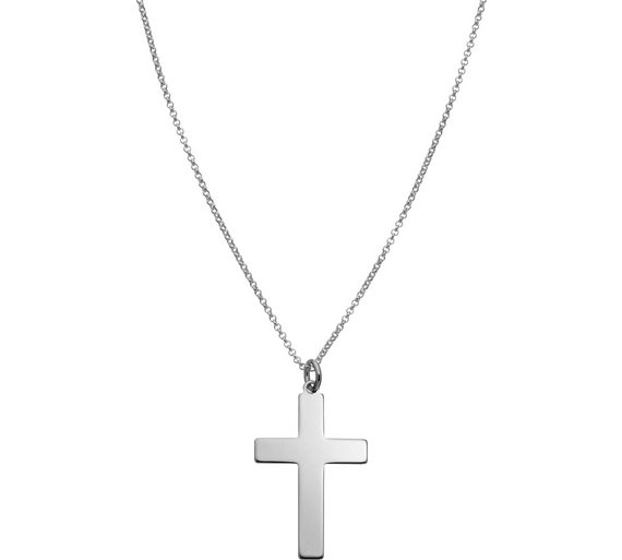 Buy Sterling Silver Cross Pendant at Argos.co.uk - Your Online Shop for ...