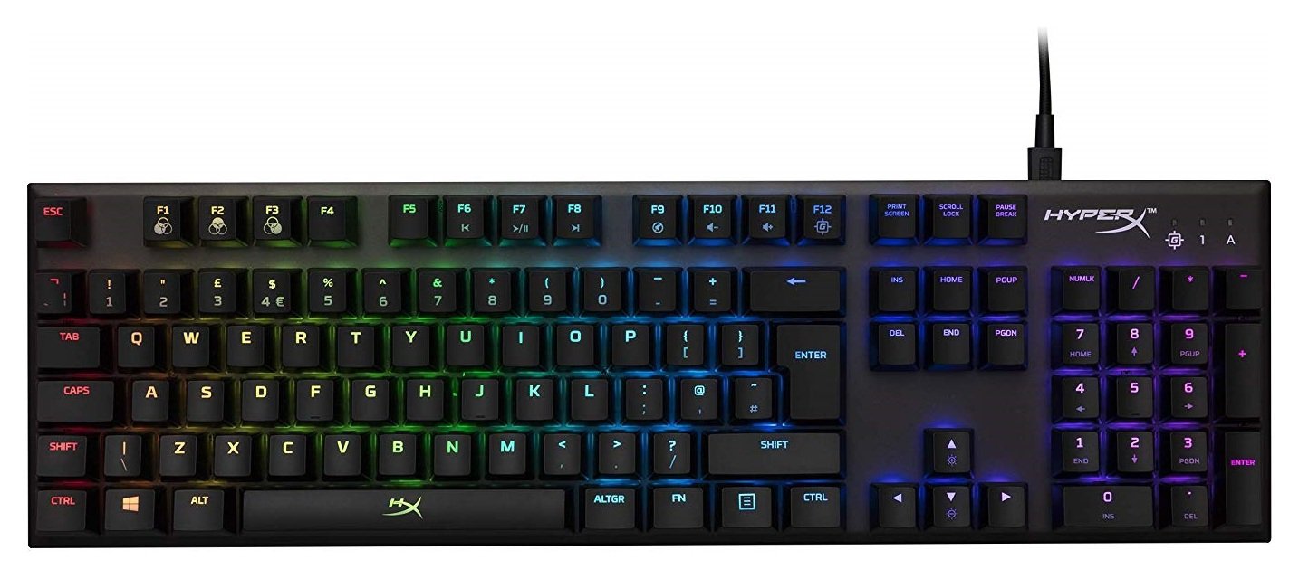 HyperX Alloy Wired Mechanical Gaming Keyboard - RGB