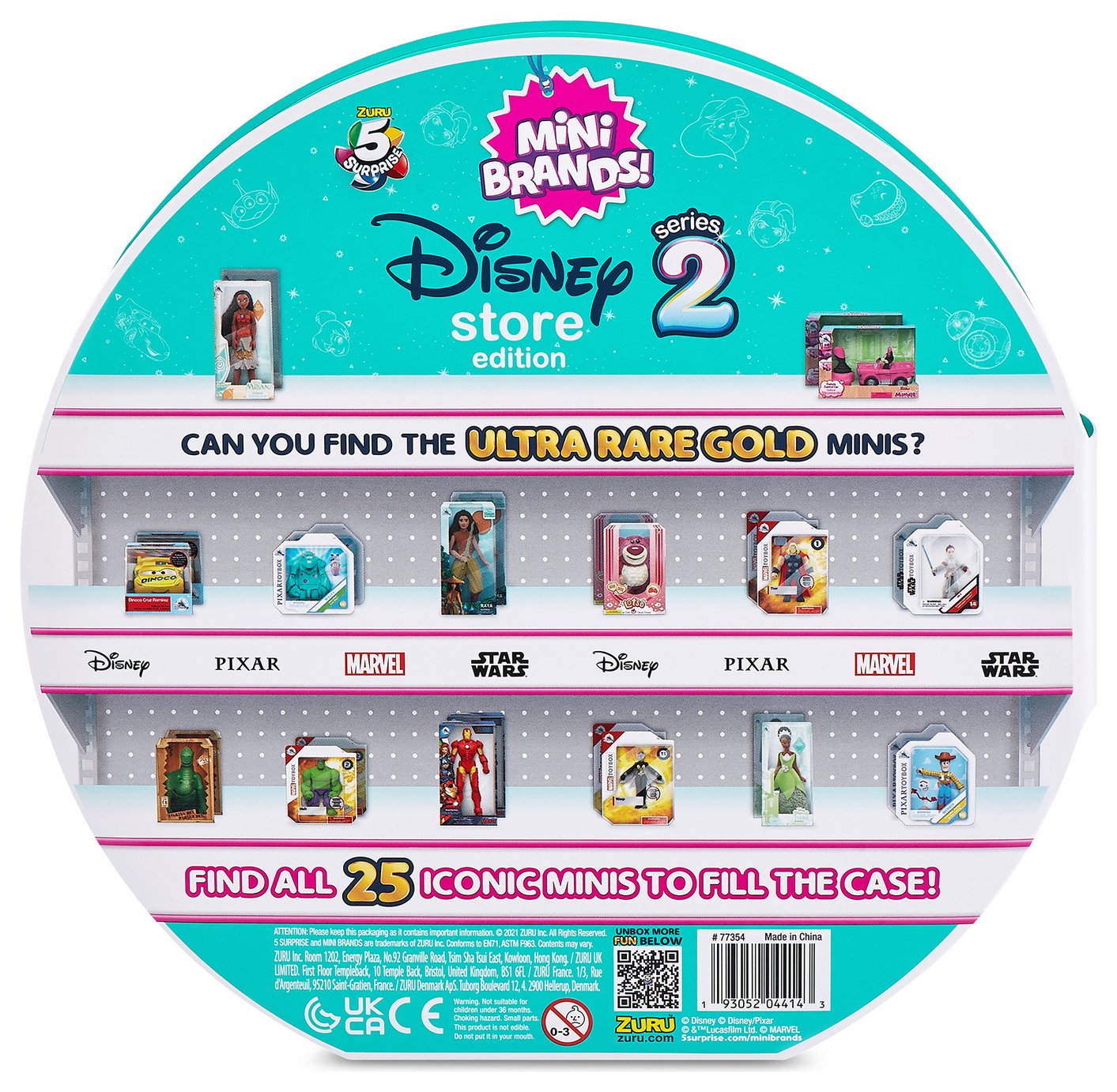 Zuru 5 Surprise Mini Brands Disney Store Series 2 Case review