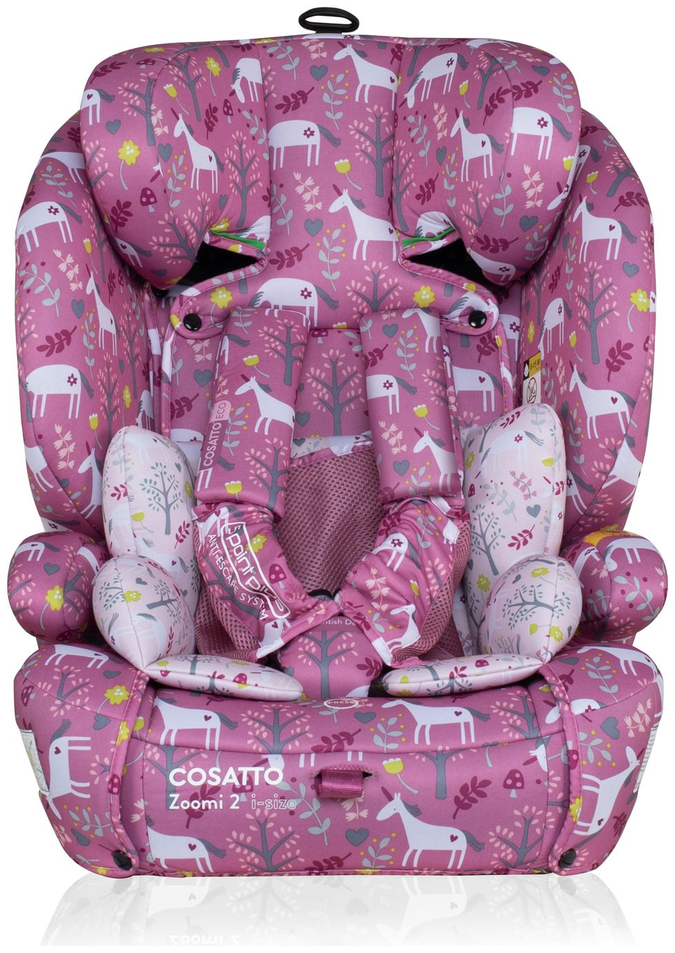 Cosatto Zoomi 2 1/2/3 Unicorn Garden Car Seat