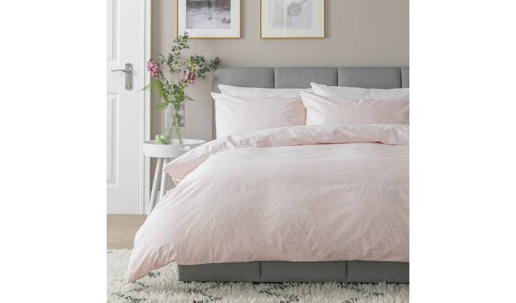 Buy Argos Home Leopard Print Cream Bedding Set - Double | Duvet cover sets  | Argos