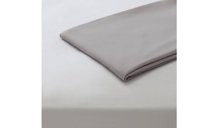 Microfibre Soft Touch Grey Silver Dreamscene Bedding Fitted sheets Single 