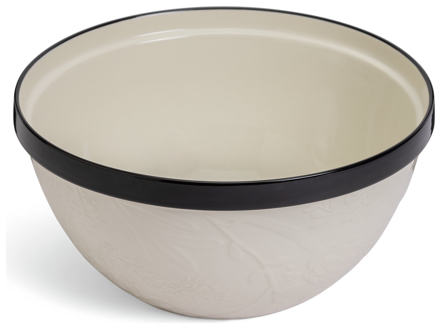 Habitat Winters Bouquet Stoneware Mixing Bowl