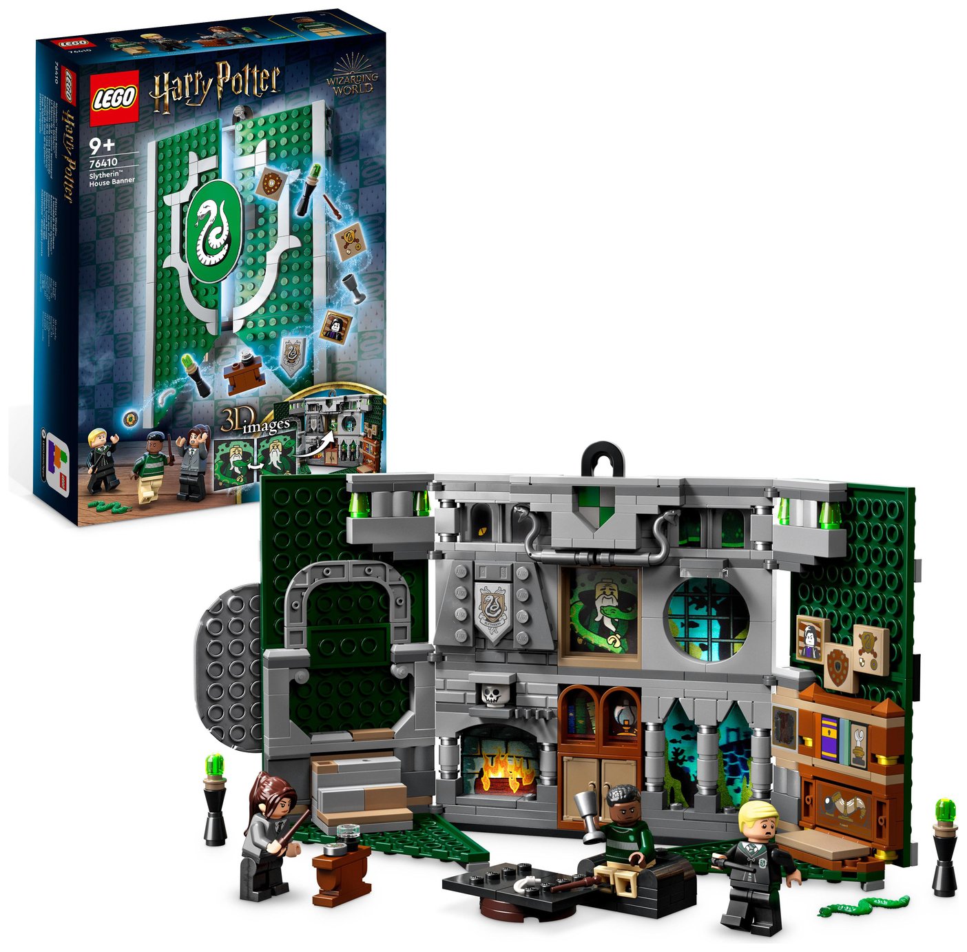 LEGO Harry Potter Slytherin House Banner Hogwarts Toy 76410 review