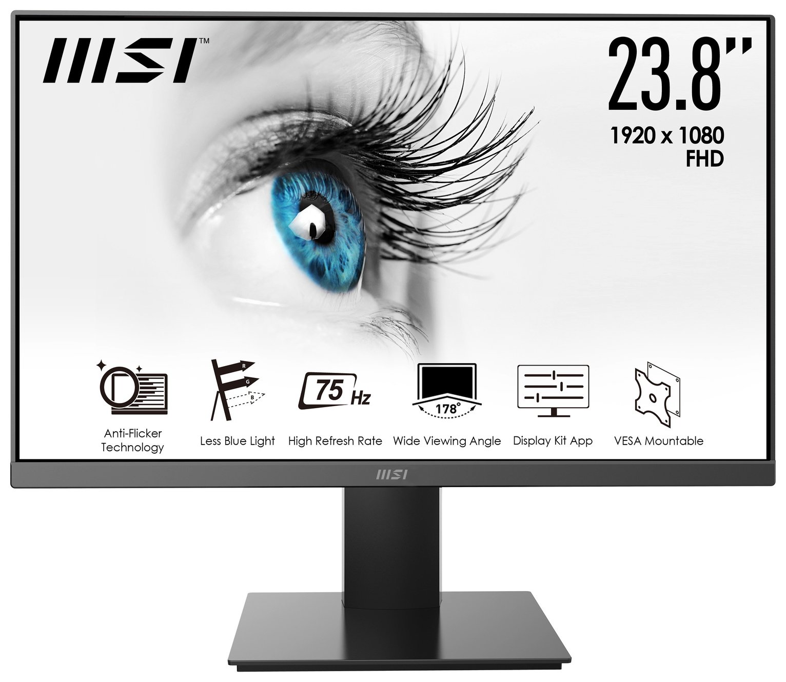 MSI Pro MP241X 24 Inch 75Hz FHD Monitor