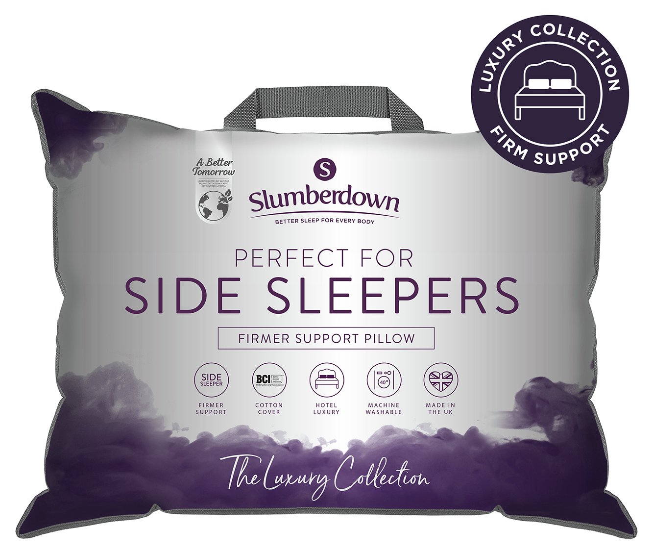 Slumberdown Perfect Firm Support Side Pillow