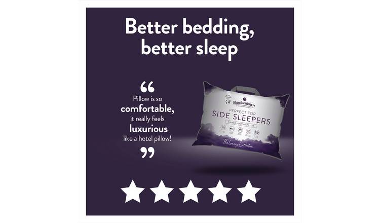 Side sleeper pillow argos sale