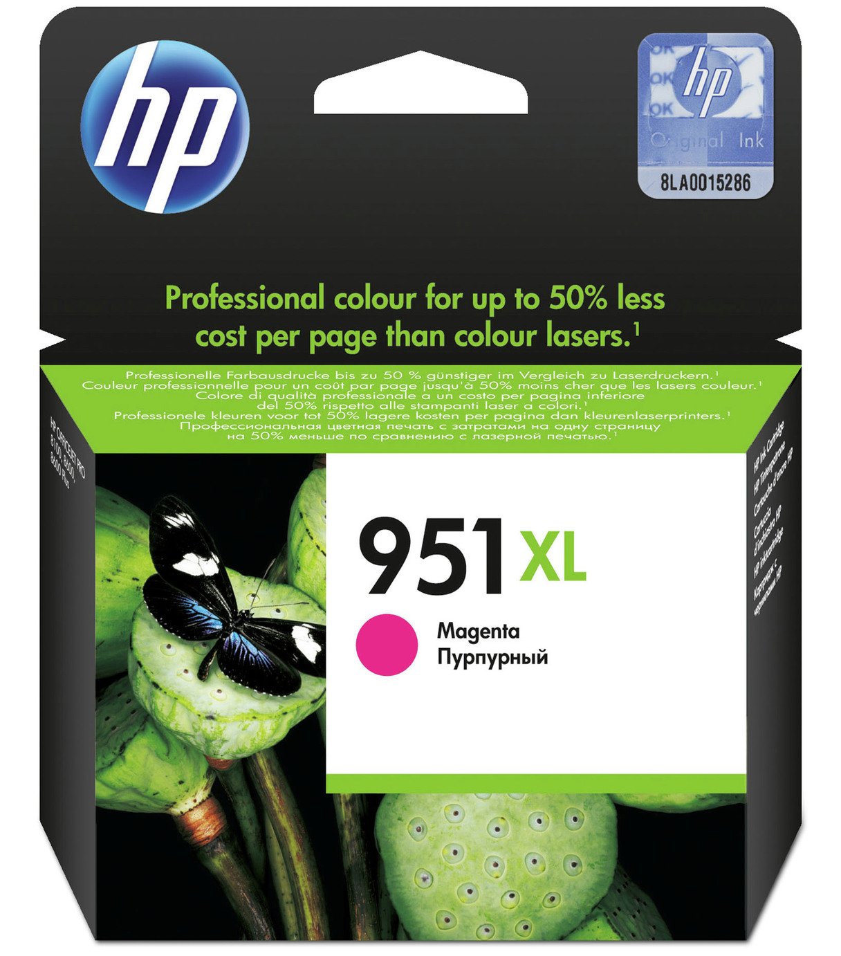 HP 951XL High Yield Original Ink Cartridge - Magenta