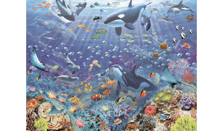 Walltastic Underwater Scene Kids Wall Mural