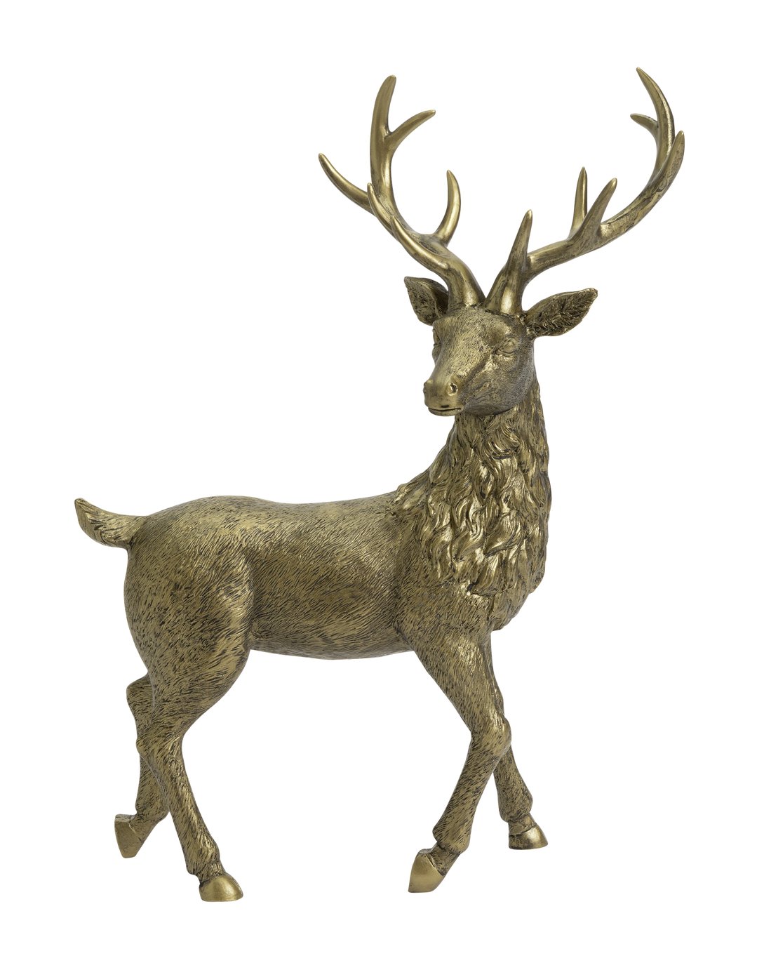 Argos Home Stag Ornament - Gold