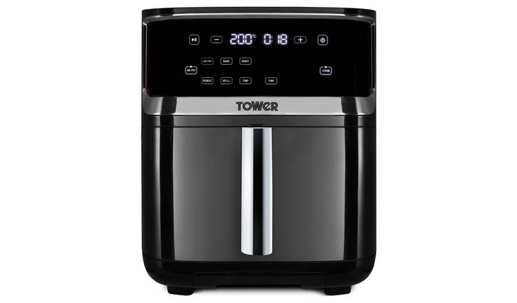 Buy Tower Vortx 7 in 1 7L Air Fryer Steamer Grill Black Argos