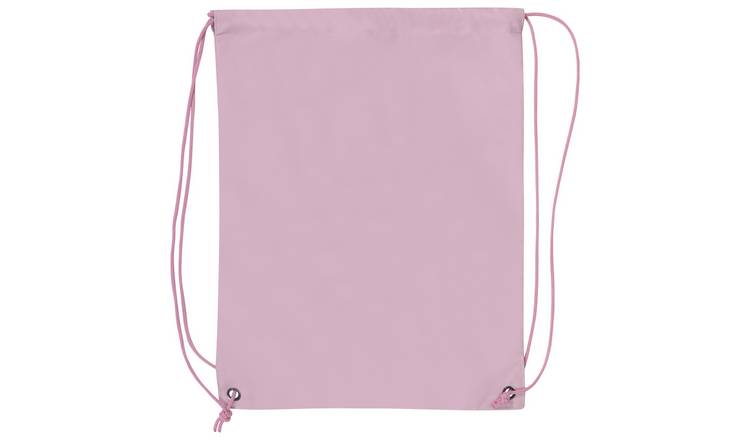 Buy Gym Sack Pink Backpacks Argos